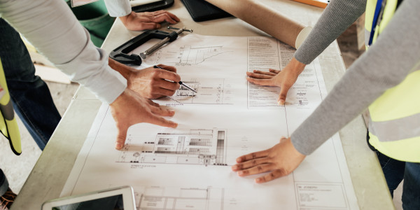 Reformas Integrales de Naves Industriales Meranges · Creación de Planos y Renders en 2D y 3D